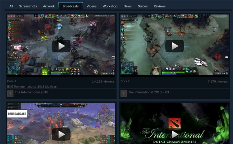 Dota 2 steam db