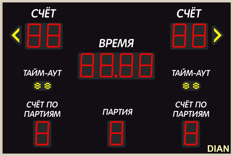 Счетчик волейбол онлайн